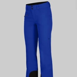 obermeyer blue Malta snow pants